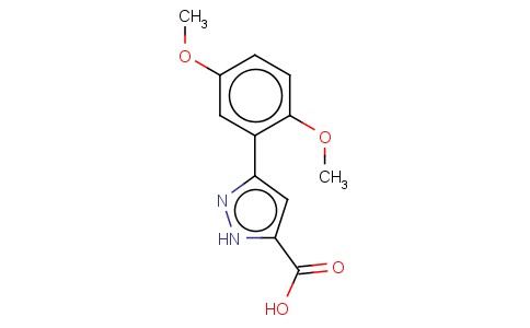 5-(2,5-DIMETHOXY-PHENYL)-2H-PYRAZOLE-3-CARBOXYLIC ACID